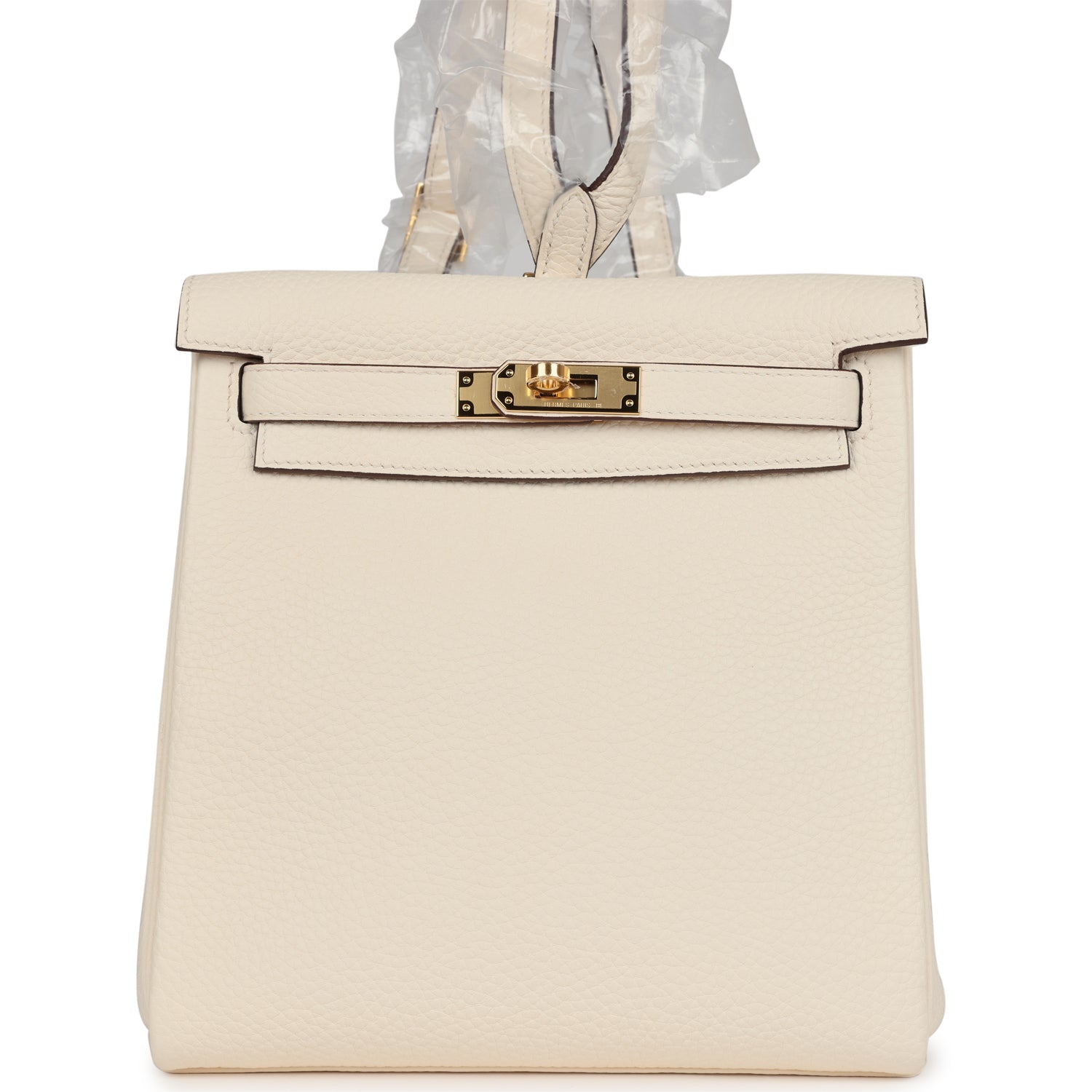 Hermes Kelly Ado II Backpack Nata Clemence Gold Hardware
